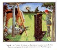 The underground stream of knowledge, a painting by René d'Anjou from the 16th century - yes, through freemasonry, Bérenger knew things that the Church preferred to hide.